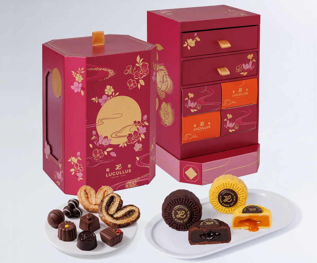 Lunar Blossom Mooncake Gift Box